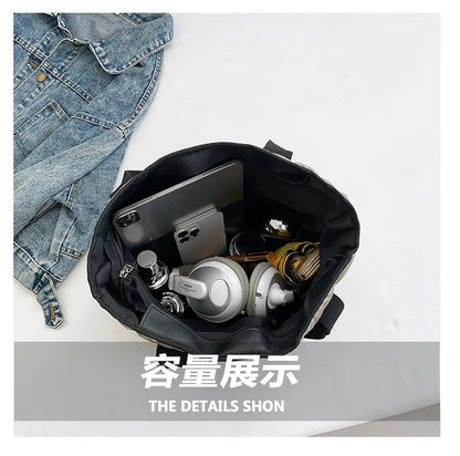 Fashionable Plaid Crossbody Bag for Women Single Shoulder Handbag Stylish Accessory Ladies Trendy Bag